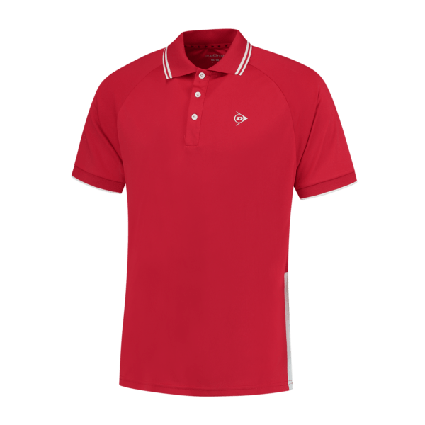 880167-MENS CLUB POLO-RED_Front