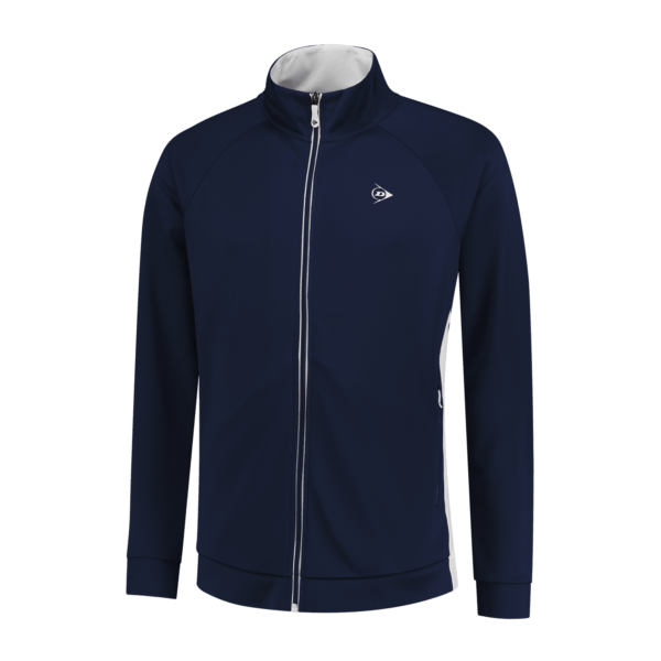 880171-MENS DAC CLUB KNITTED JACKET-NAVY_Front