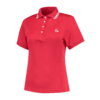 880219-LADIES CLUB POLO-Red_Front