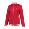 880252-GIRLS CLUB LINE LADIES KNITTED JACKET-RED_Front